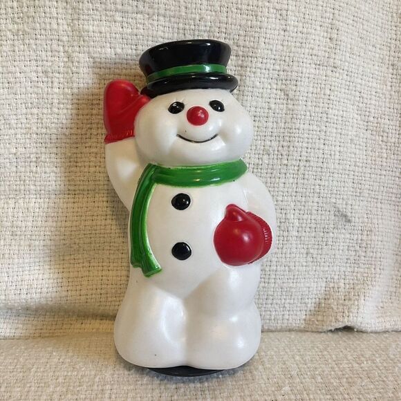 general foam Holiday Snowman Pathway Light Toppers Blow Mold